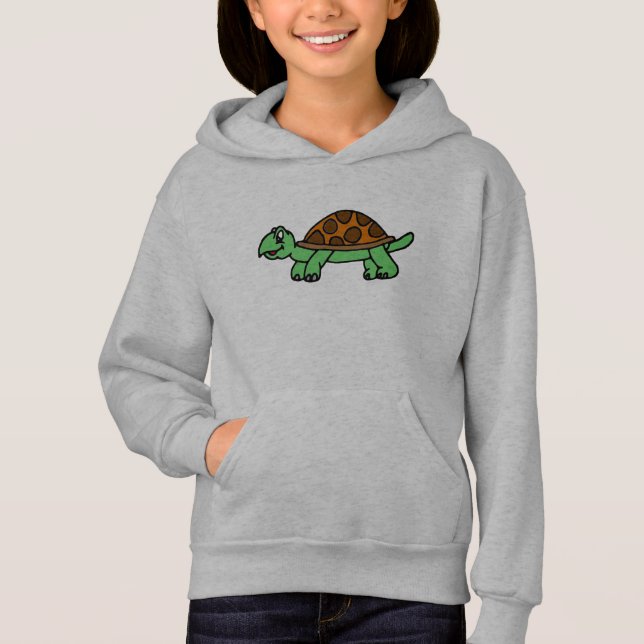 Lustiege Schildkröte T Shirt (Framsida)