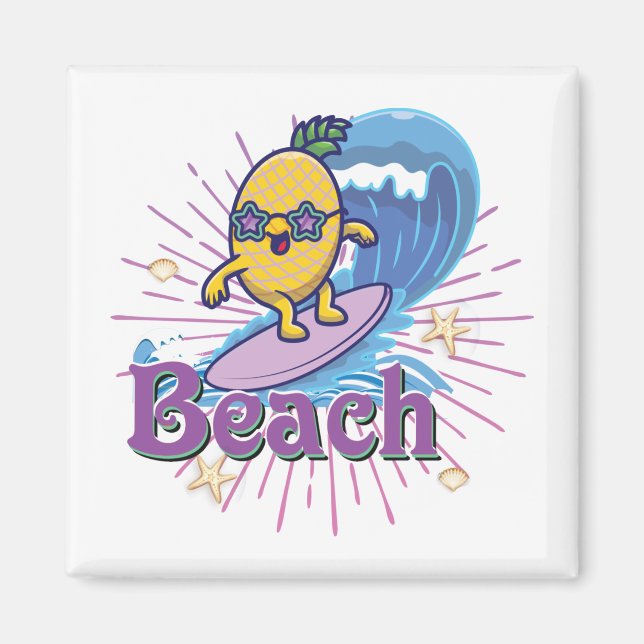 lustig ananas magnet (Framsidan)
