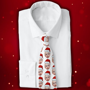 Lustig Anpassningsbar Ansikte Photo Santa Head Jul Slips