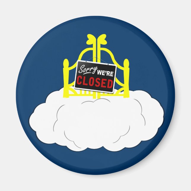 Lustig ateism magnet (Framsidan)