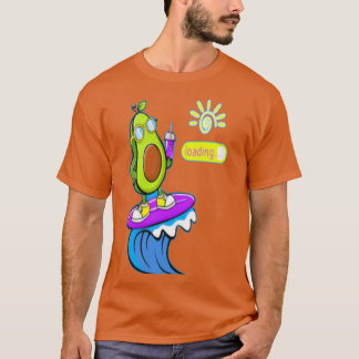 lustig avokado surfing7 t shirt