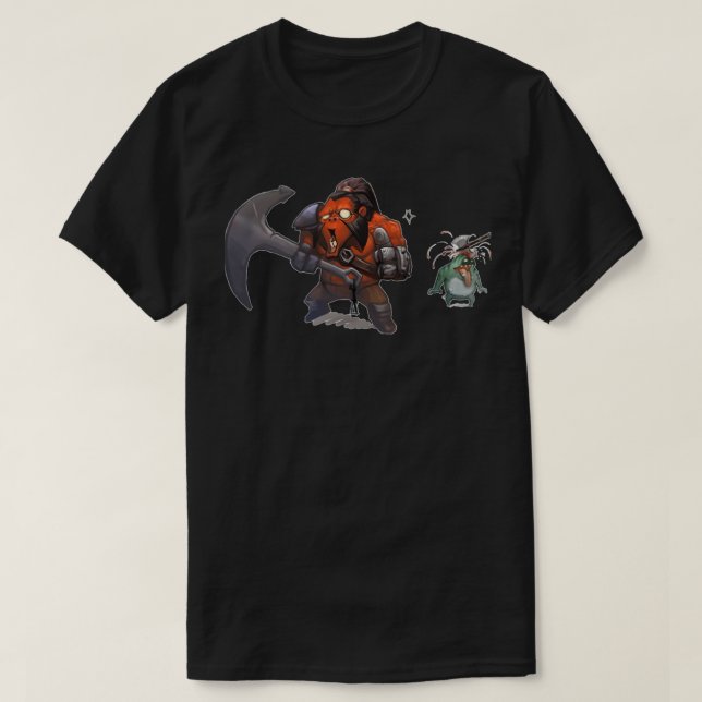 lustig ax Classic TShirt T Shirt (Design framsida)