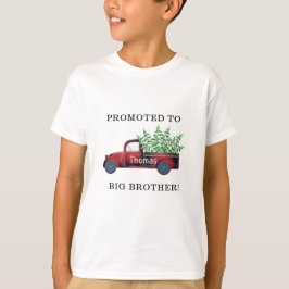 lustig befordrad till storebror lastbil t shirt