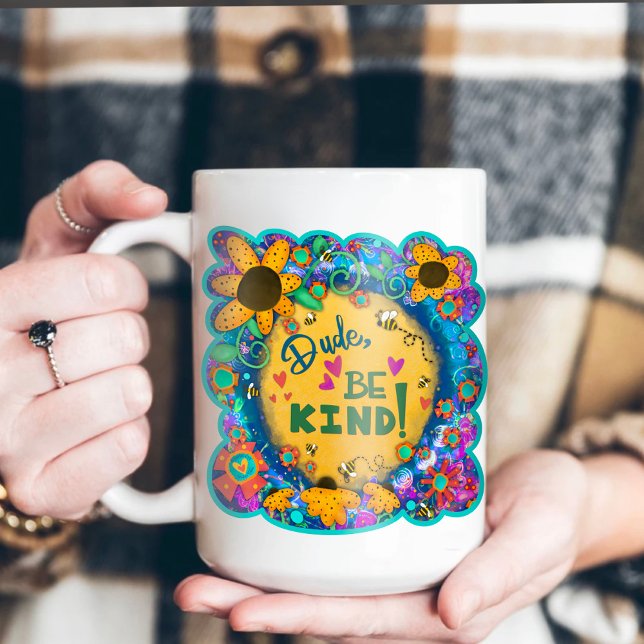 Lustig Blommigt, du kan vara en sorts inspiritivit Mugg (Skapare uppladdad)