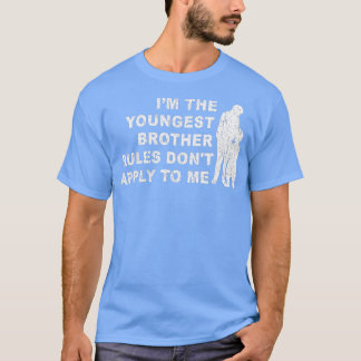 Lustig Brother National Syskon Day Youngest Broth T Shirt