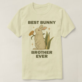 Lustig Bunny, Best Bunny Brother Aldrig, Bunny Äls T Shirt