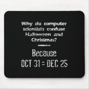 Lustig Computer Scientist Halloween-julnerd Musmatta