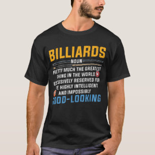 Lustig definition av Billiard T Shirt