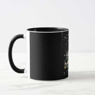 lustig dekorationsgåva från julgran mugg