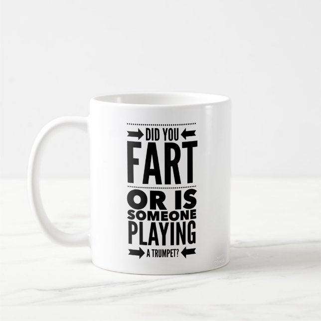 lustig fart mugg (Vänster)