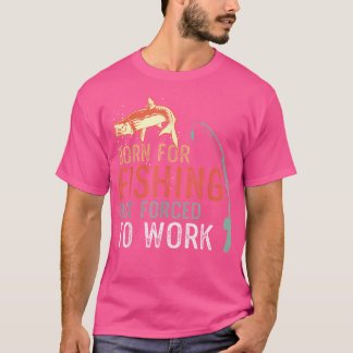 Lustig fiskare med fisketruda t shirt