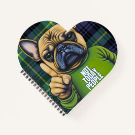 Lustig Fransk Bulldog Play Inte idag