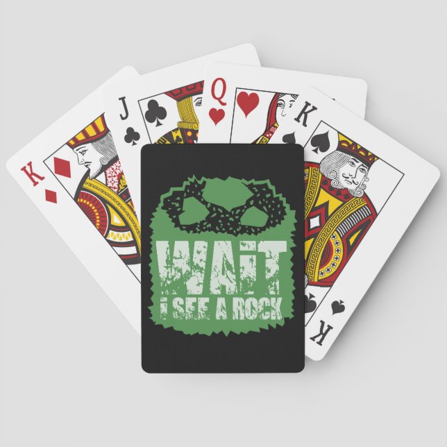 Lustig geologi - vänta tills jag ser Sten Casinokort (Baksidan)