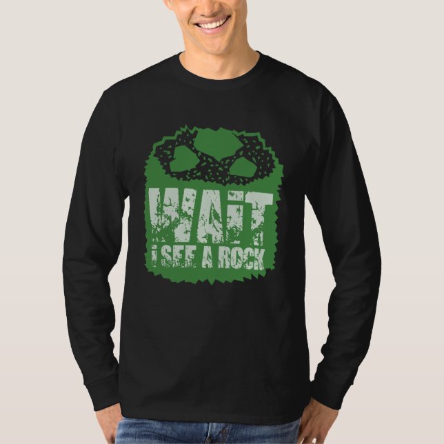 Lustig geologi - vänta tills jag ser Sten T Shirt (Framsida)