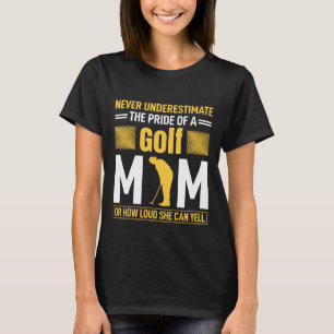 lustig golf Mamma sport ord art T Shirt