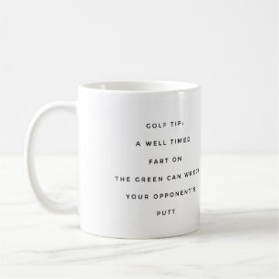lustig golf mugg