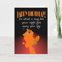 lustig grattis på födelsedagen-förolämpning kort