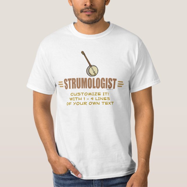 Lustig Guitarist Tee (Framsida)