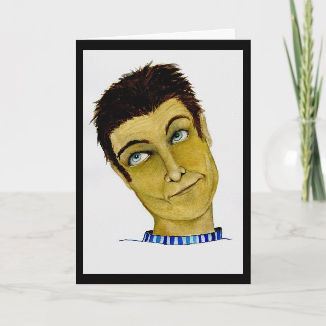 Lustig Guy antingen Windsköld Wiper eller Kryp Kort (Framsida)