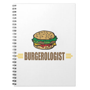 Lustig Hamburger Anteckningsbok