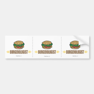 Lustig Hamburger Bildekal