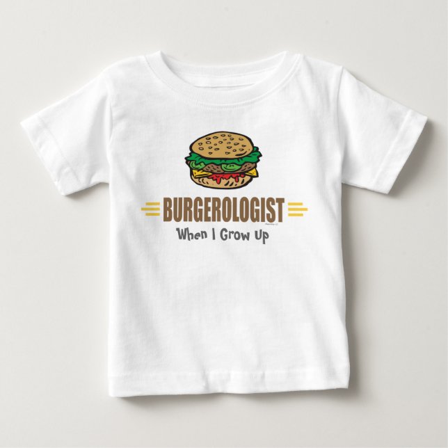 Lustig Hamburger Tee (Framsida)