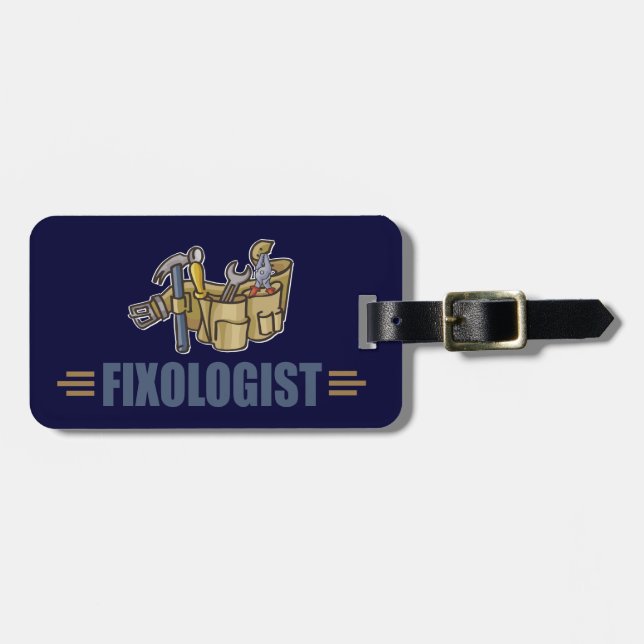 Lustig Handyman Bagagebricka (Horisontell Framsida)