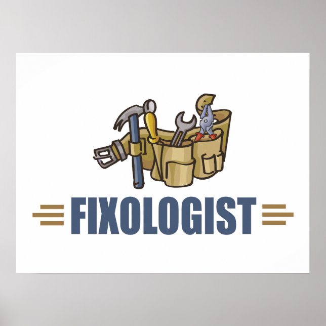 Lustig Handyman Poster (Framsidan)