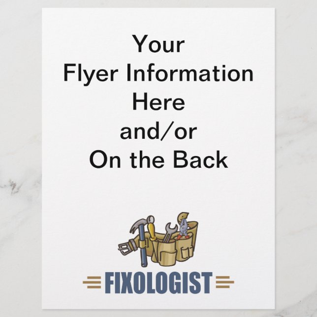 Lustig Handyman Reklamblad (Framsidan)