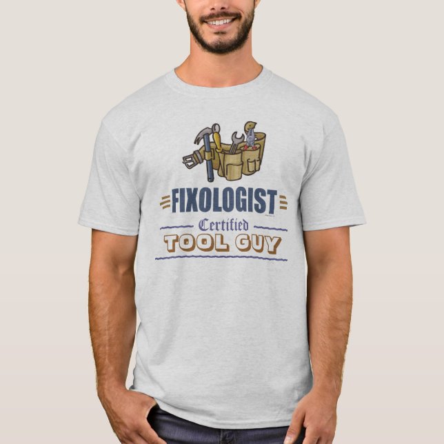 Lustig Handyman Tee Shirt (Framsida)