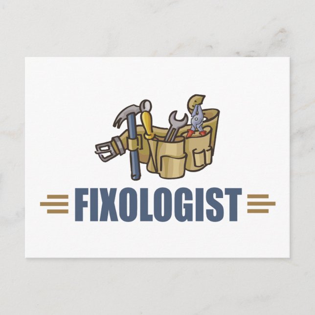 Lustig Handyman Vykort (Framsida)