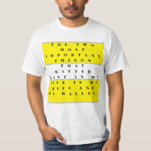 Lustig humoristisk manar, Shirt