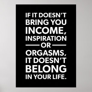 Lustig inspirationerande poster