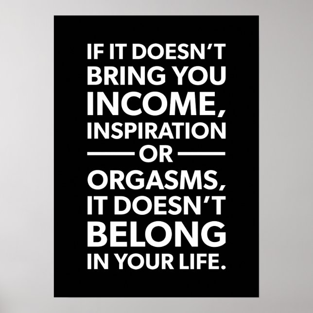 Lustig inspirationerande poster (Framsidan)