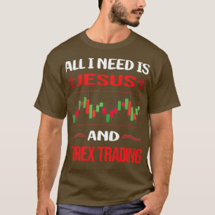 Lustig Jesus Forex Trader T Shirt