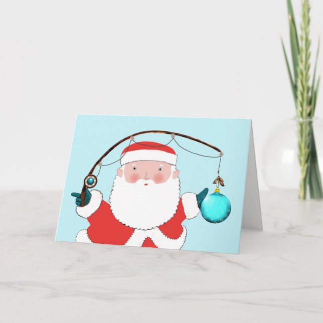 Lustig jul helgkort (Framsida)