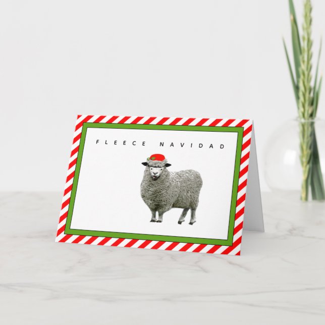 Lustig jul helgkort (Framsida)