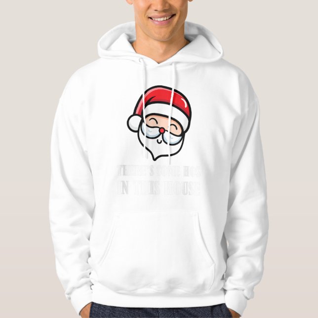 Lustig jul hoodie (Framsida)