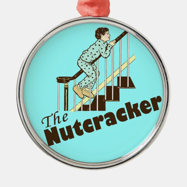 Lustig jul julgransprydnad metall (Framsidan)