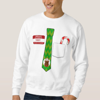 Lustig jul lång ärmad tröja
