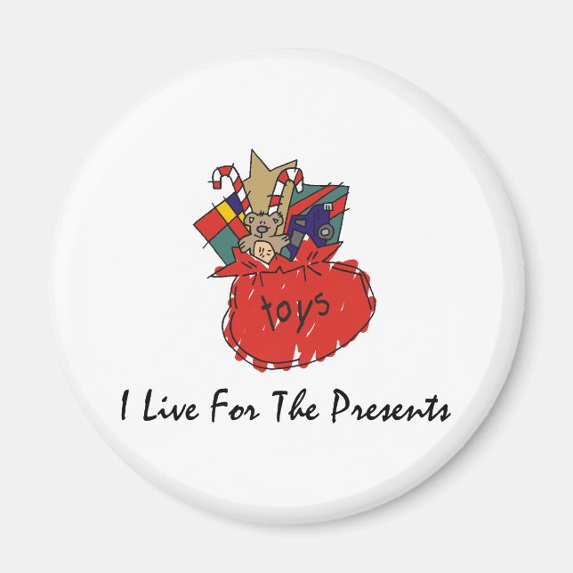 Lustig jul magnet (Framsidan)