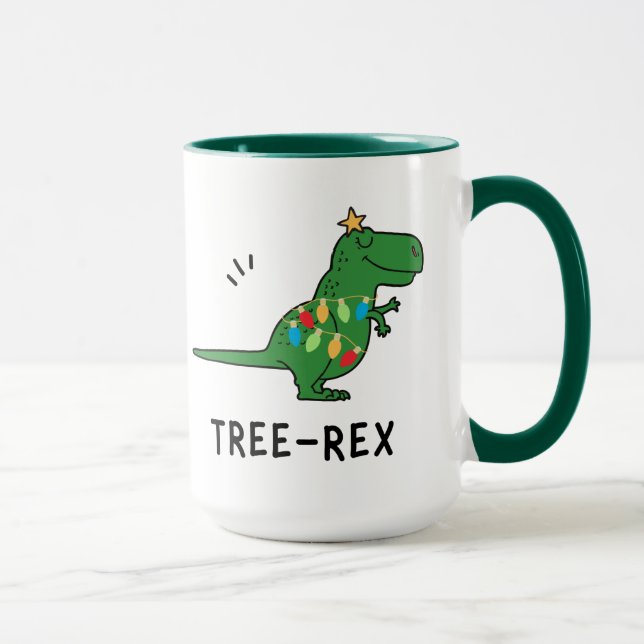 Lustig jul mellan Träd och Rex Mugg (Höger)
