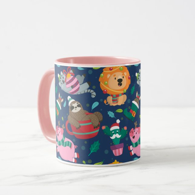 Lustig jul mugg (Framsida vänster)