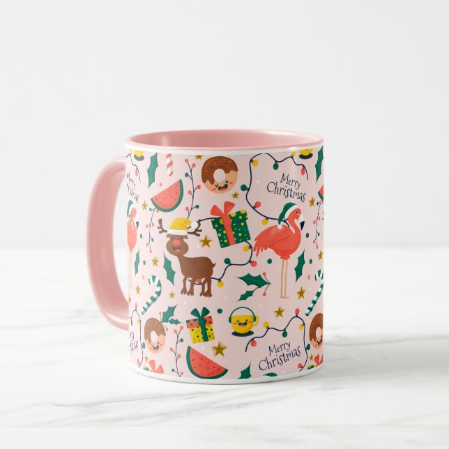 Lustig jul mugg (Framsida vänster)