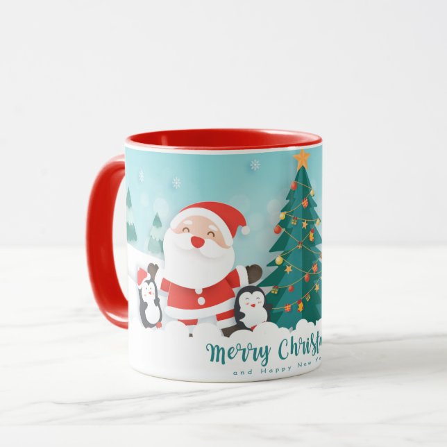 Lustig jul mugg (Framsida vänster)
