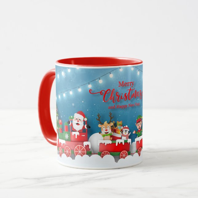 Lustig jul mugg (Framsida vänster)