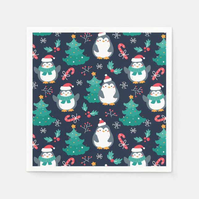 Lustig jul pappersservett (Framsidan)