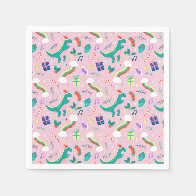 Lustig jul pappersservett (Framsidan)