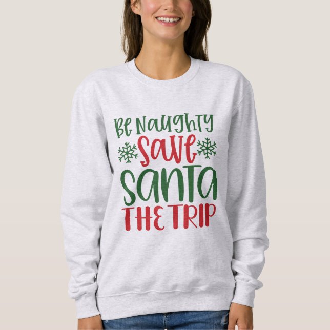 Lustig jul t shirt (Framsida)