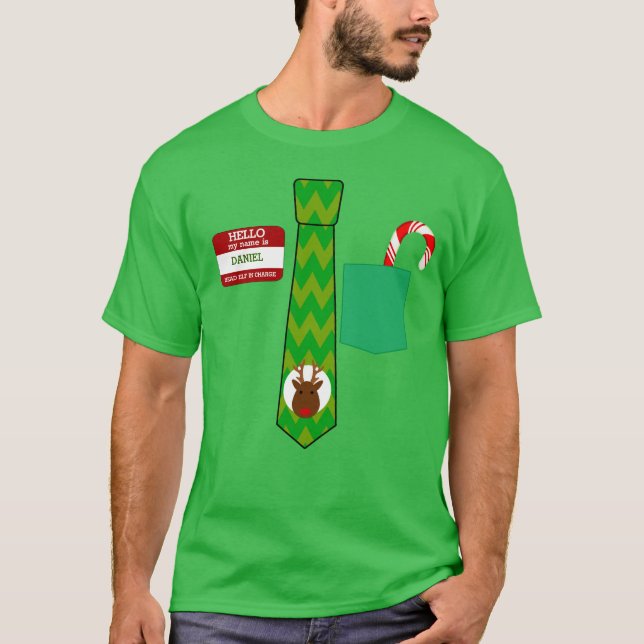 Lustig jul t-shirt (Framsida)